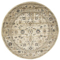 Persian Round Rugs Wash Design Chorus Beige Allover Soft Feel
