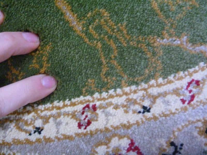 Persian Round Rugs Chorus Circle Green Soft Feel