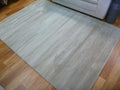 Contemporary Vogue Lush Pile Low Sheen Beige Plain Floor Area Rugs