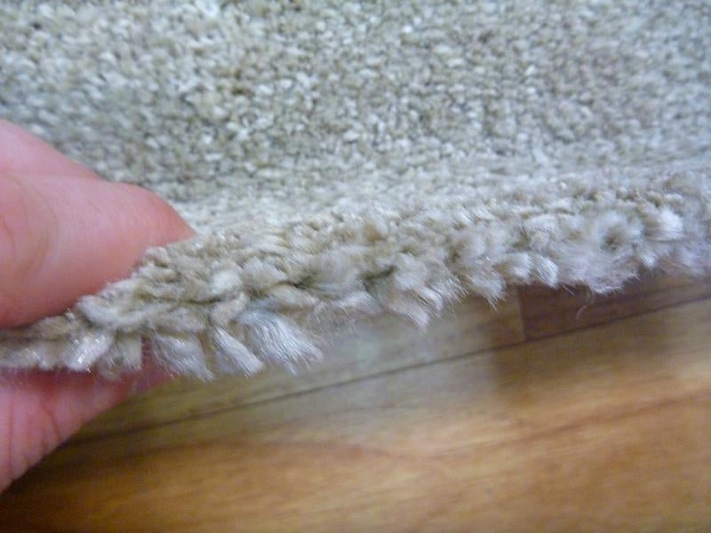 Contemporary Vogue Lush Pile Low Sheen Beige Plain Floor Area Rugs
