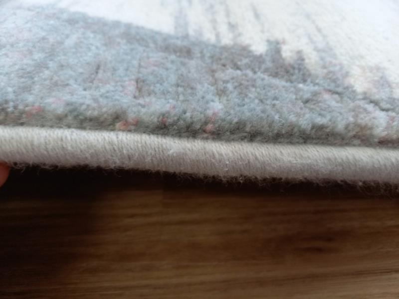 Aurora Pastel Waves Grey Pink Multi Modern Design Soft High Quality Floor Area Rugs