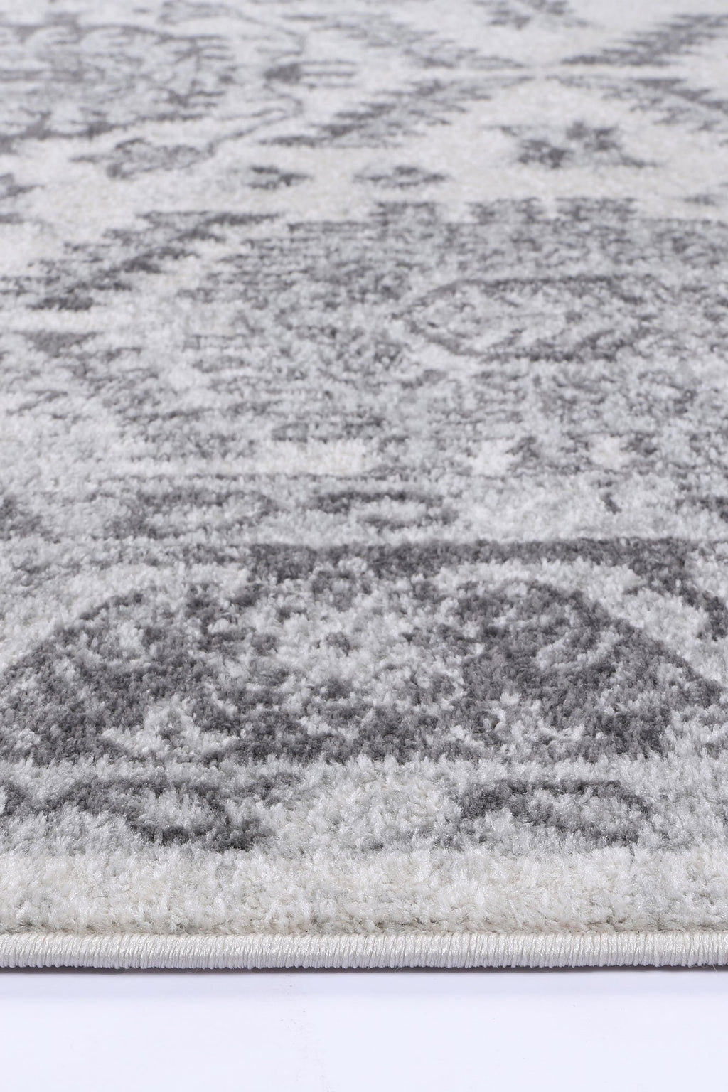 Provence Cosquer Cream Grey Traditional Rug - PROV03