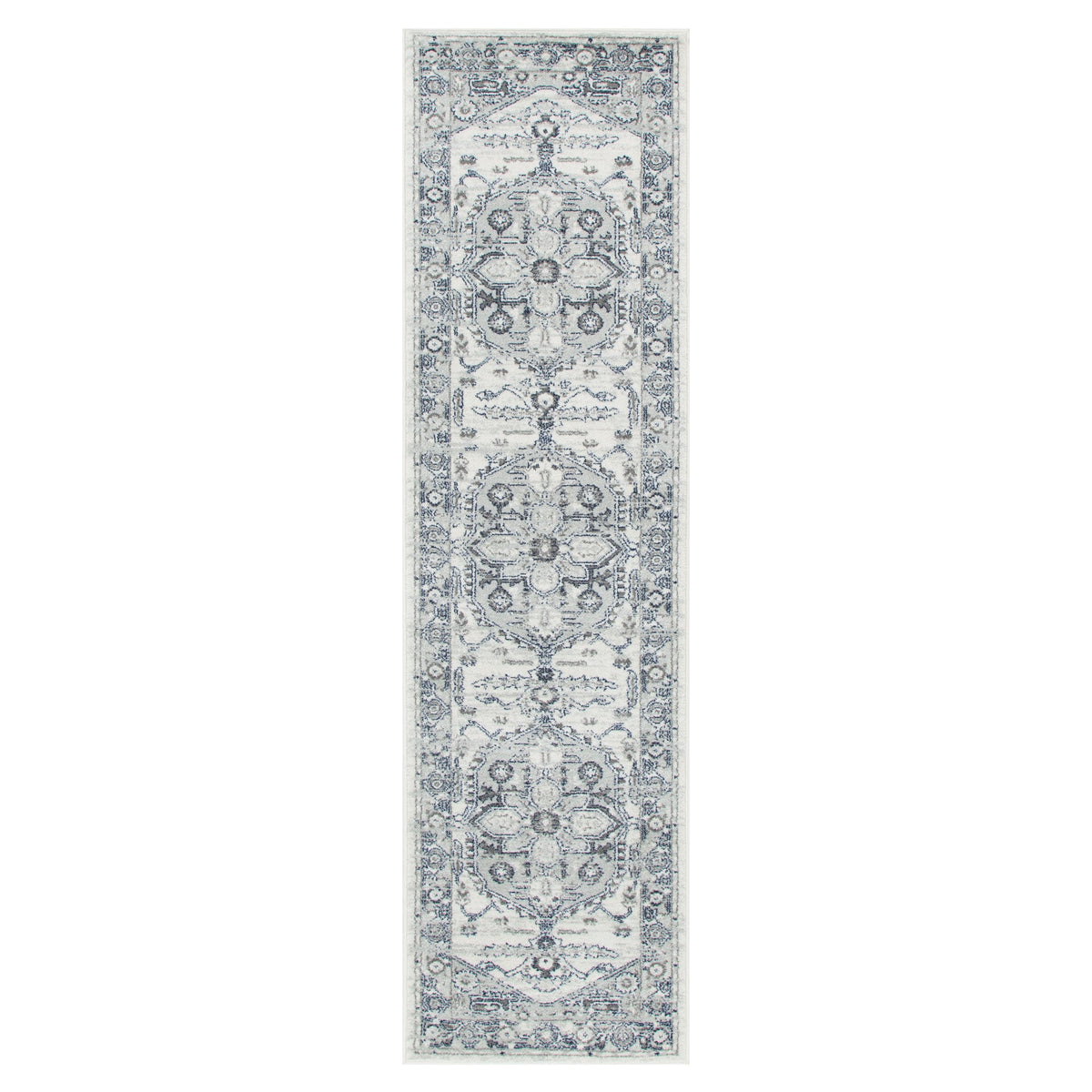 Provence Gaul Traditional Grey & Cream Rug – PROV08