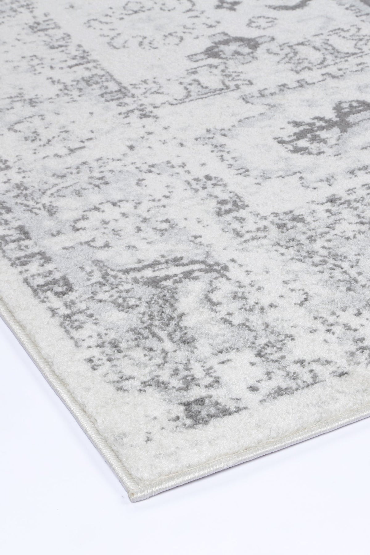 Provence Trellis Cream & Light Grey Rug - PROV10