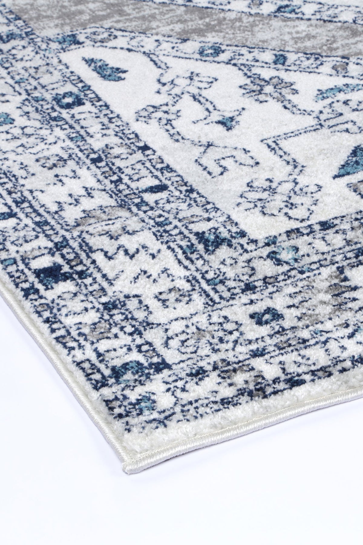 Provence Estve Navy Cream Ancient Rug - PROV24