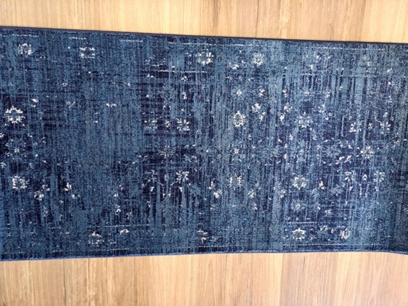 Clearance Hall Runners Chorus Navy Allover 80x249cm