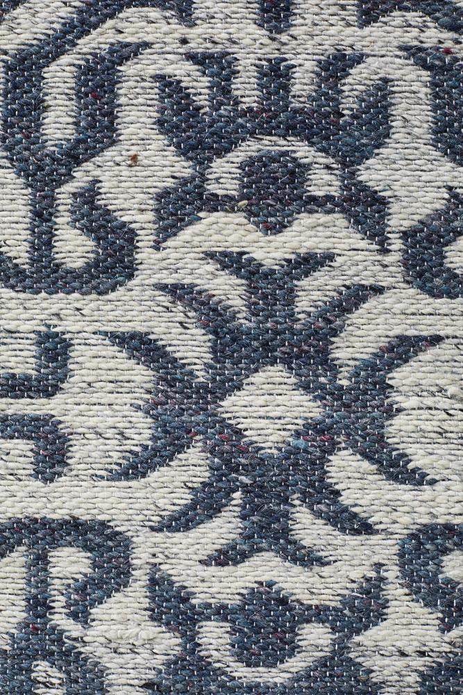 Relic Kian Silver Navy Rug