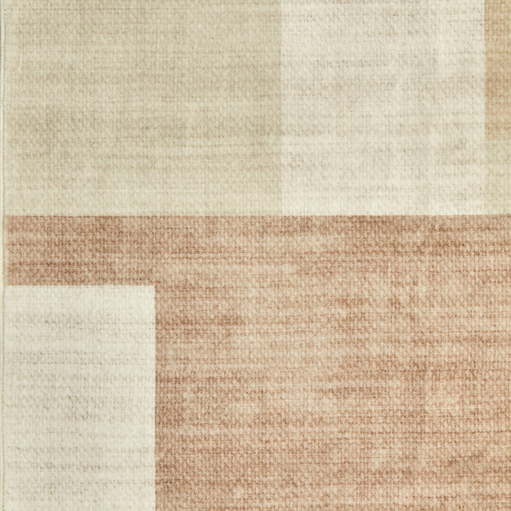 Revive Jaye Beige Washable Rug