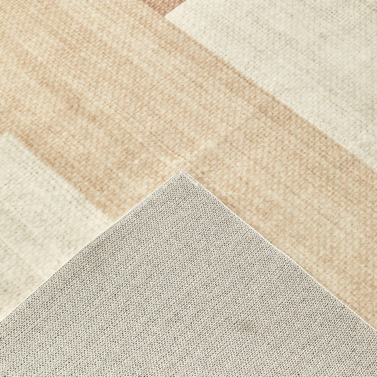 Revive Jaye Beige Washable Rug