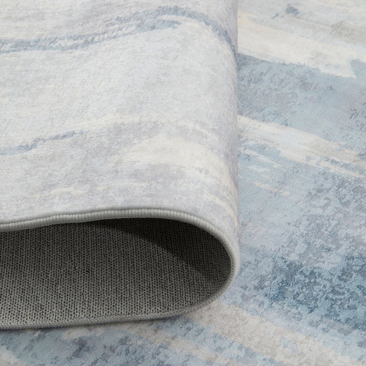 Revive Yari Blue Washable Rug