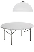 4 Round Folding Event Banquet Commercial Grade Blow Moulded 170cm Table Package Deal Online