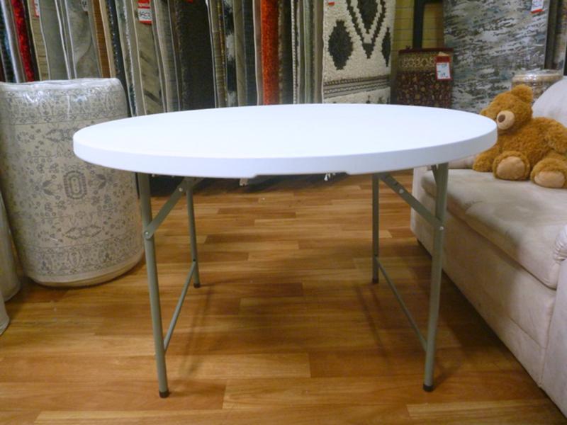4 Round Folding Event Banquet Commercial Grade Blow Moulded 170cm Table Package Deal Online