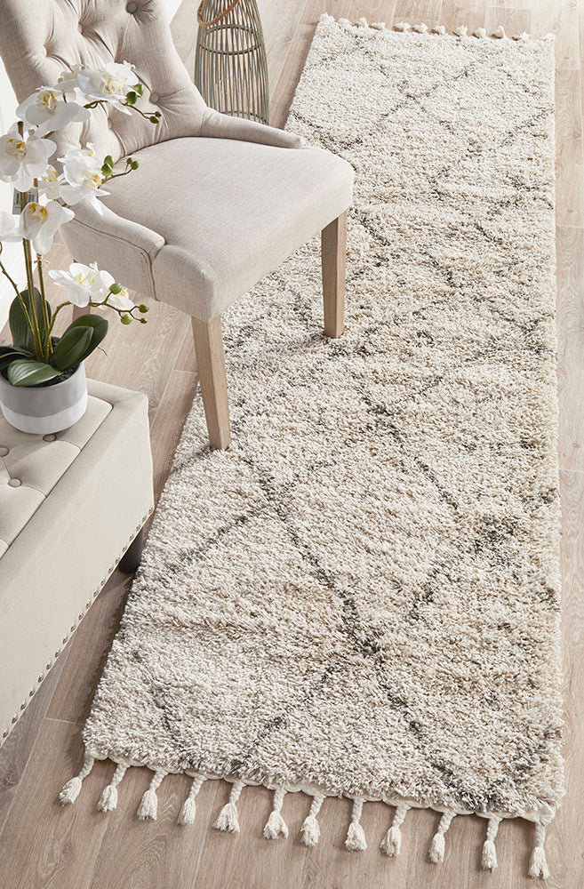 Saffron 44 Natural Runner Rug