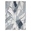 Santana Rhythm Grey Blue Rug - SANTA07