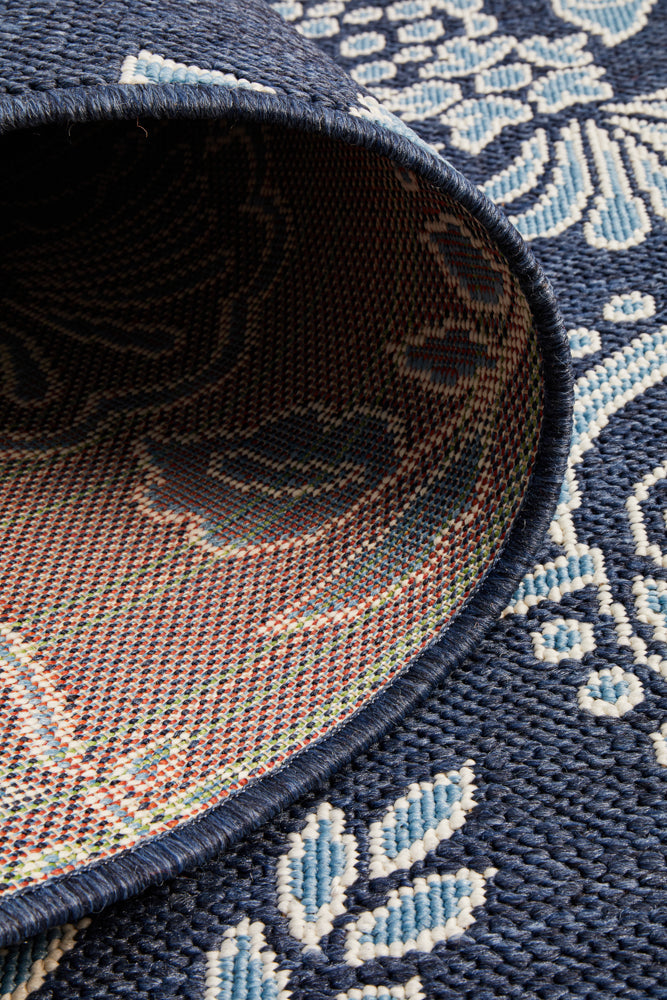 Seaside 7777 Navy Rug