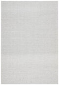 Studio Oskar Felted Wool Striped Rug Grey White