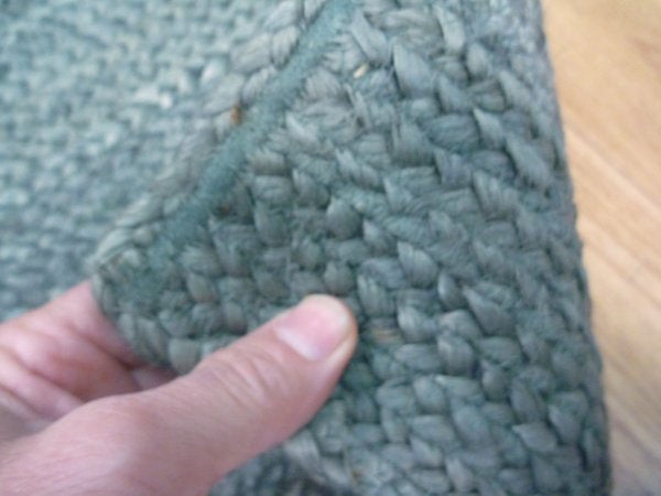 Seagrass Jute Woven Green Floor Area Rug 160x235CM