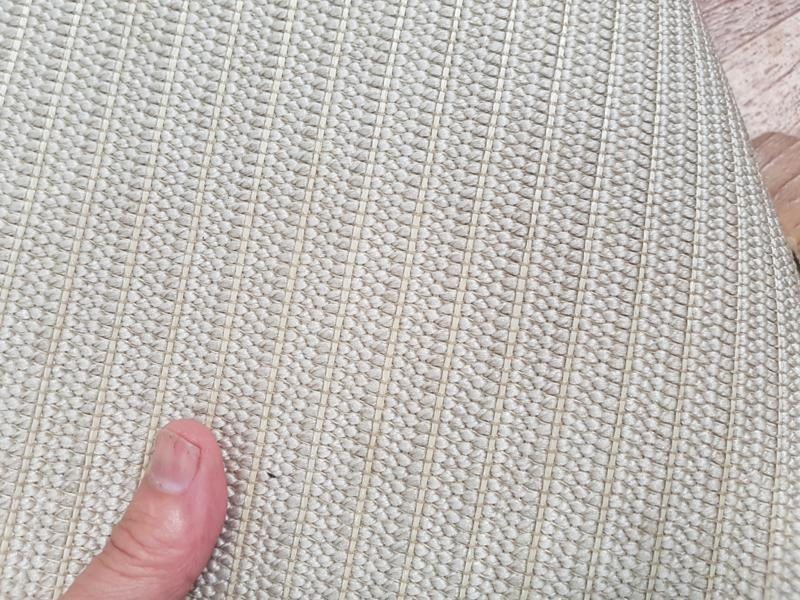 Clearance Runners Chalk Sisal Look Indoor Outdoor Runner End of Roll Edged