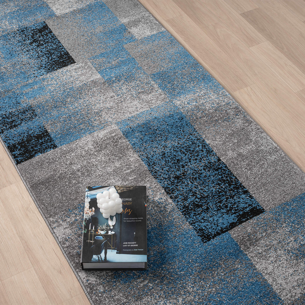 Slate 766 Blue Runner by the Metre