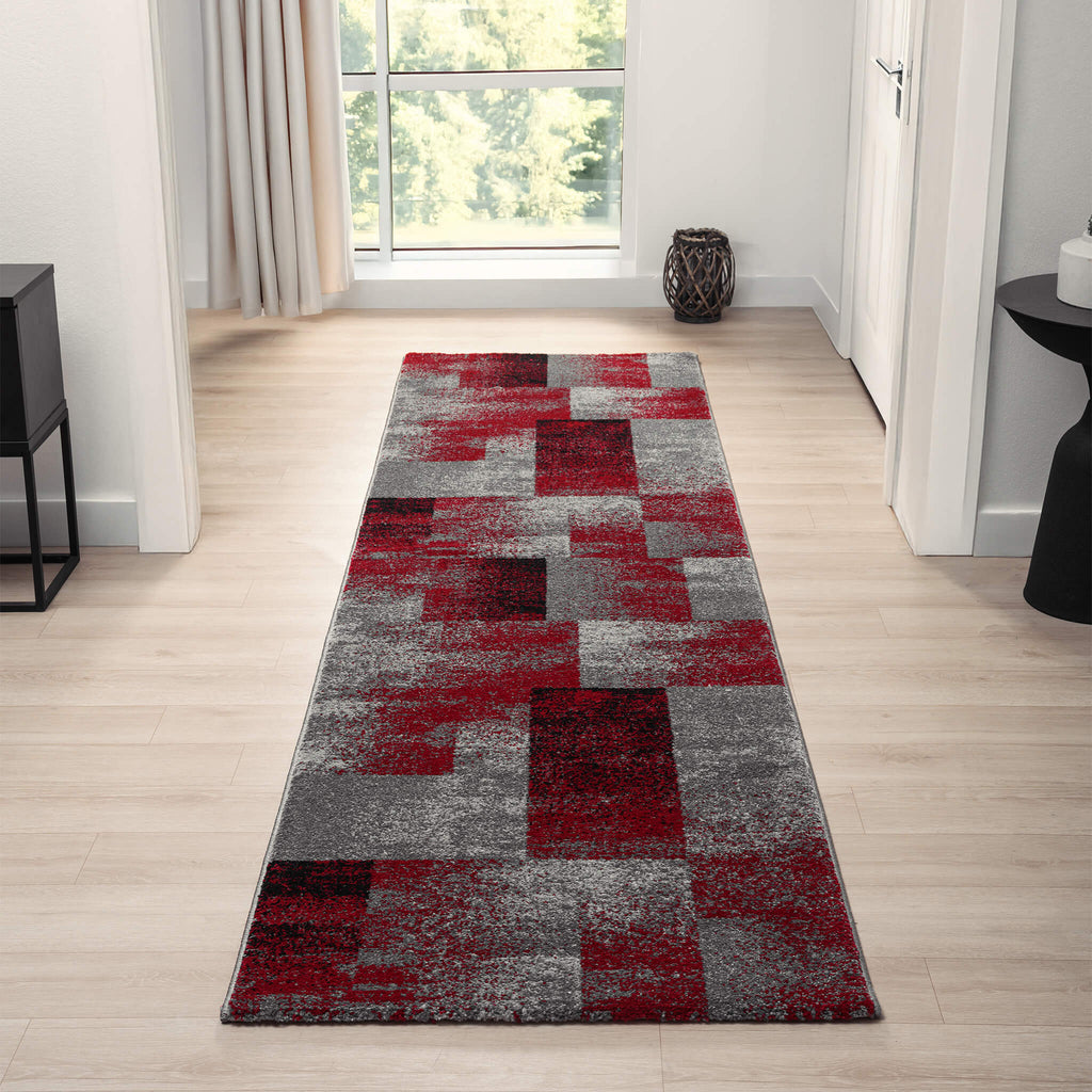 Slate 766 Red Runner by the Metre