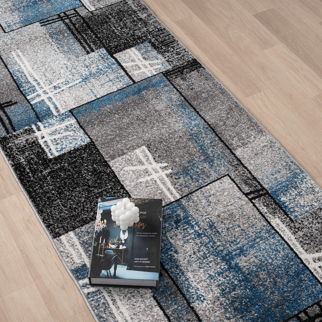 Slate 768 Blue Runner by the Metre