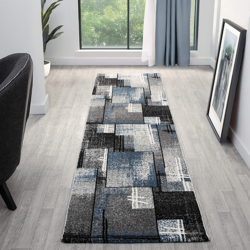 Slate 768 Blue Runner by the Metre