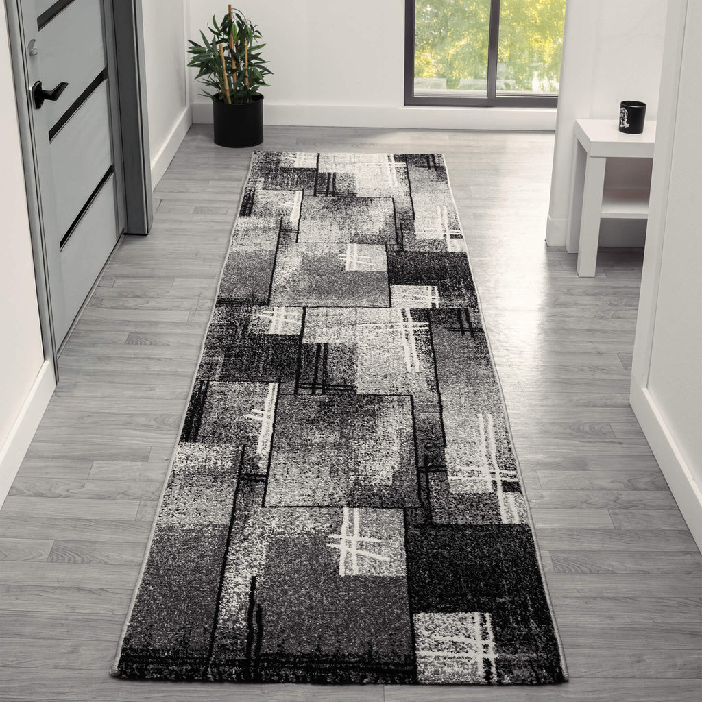 Slate 768 Grey Runner by the Metre