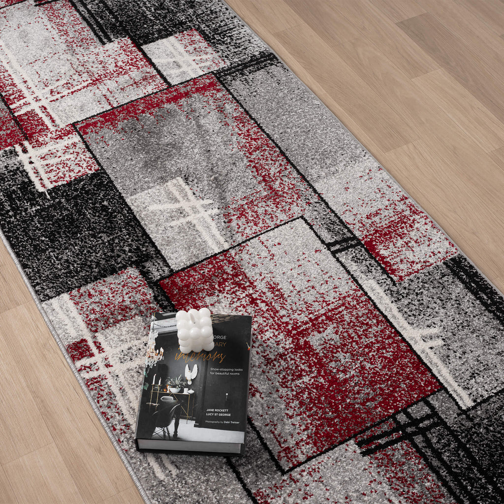 Slate 768 Red Runner by the Metre