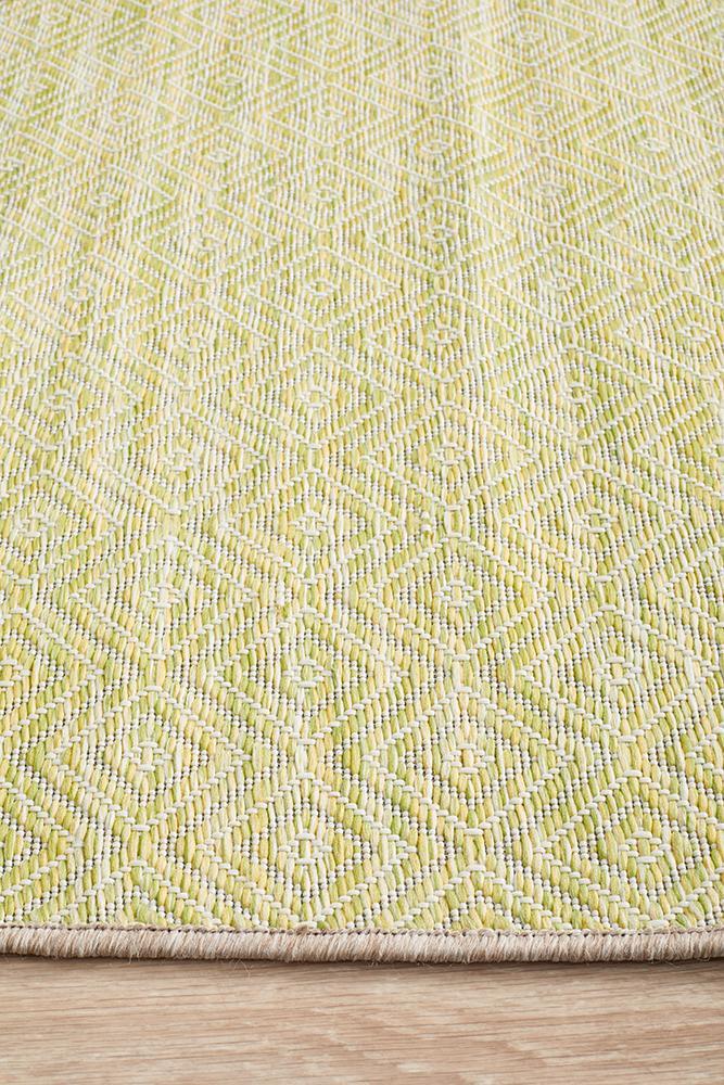 Rug Culture Terrace 5500 Green Runner Rug