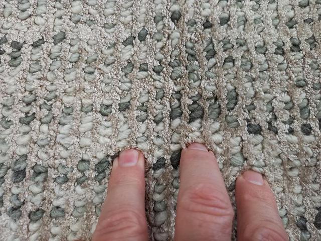 Soft Fine Wool & Viscose Textured Handwoven Taupe Area Rug 13mm Thick