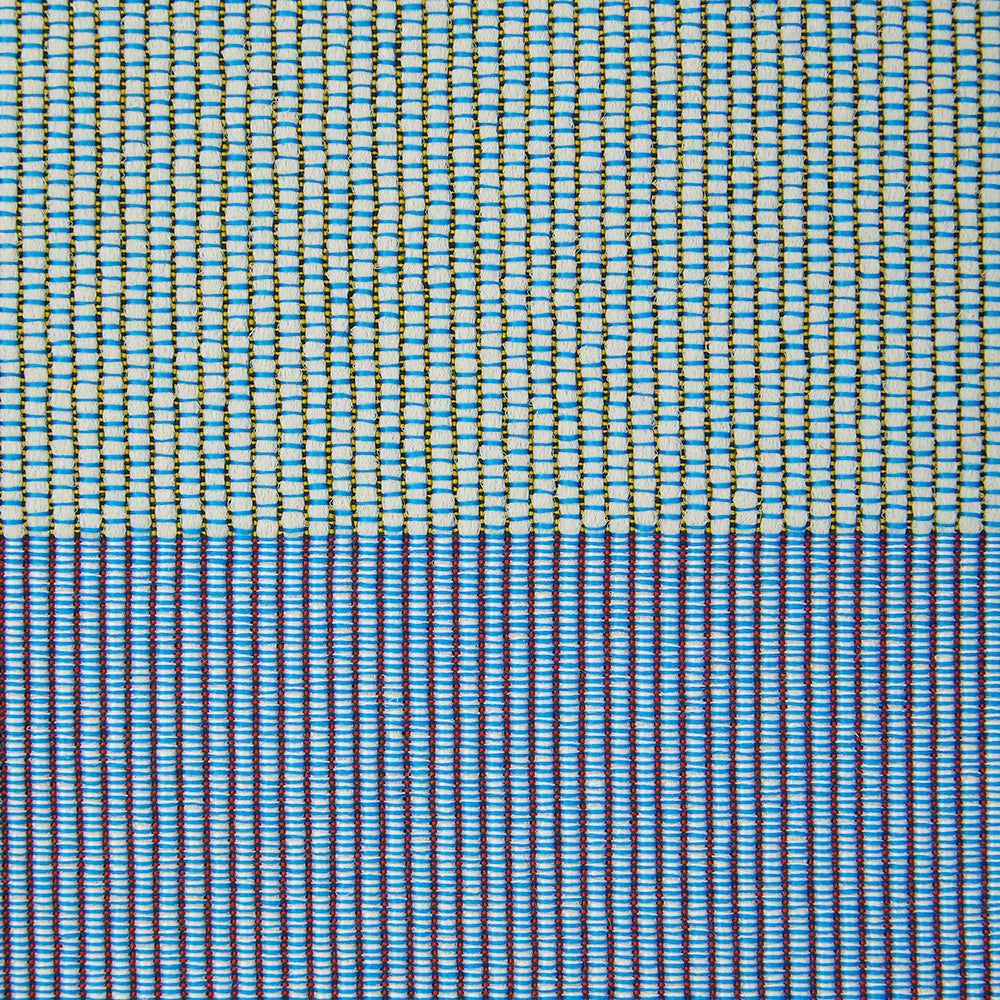 Vista Lattice Blue Runner Rug