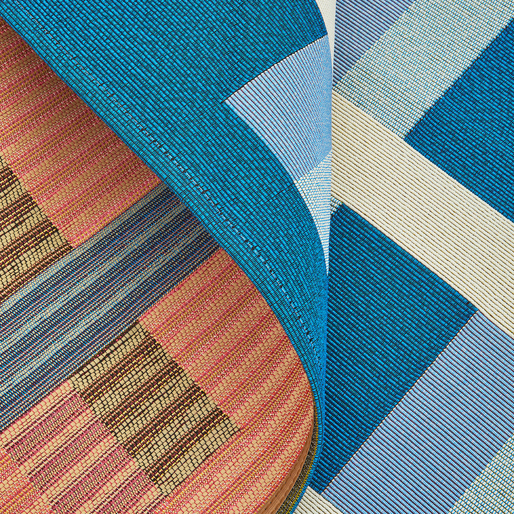 Vista Lattice Blue Rug