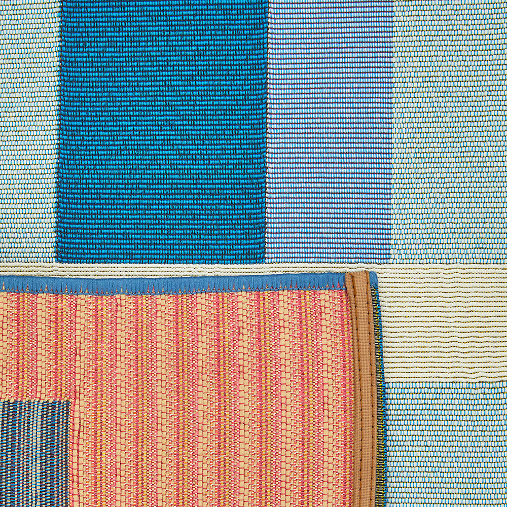 Vista Lattice Blue Rug
