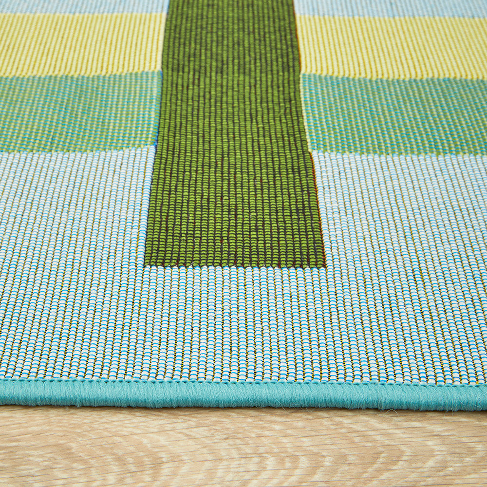Vista Lattice Green Rug