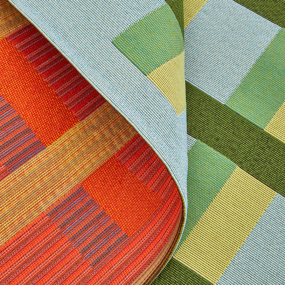 Vista Lattice Green Rug