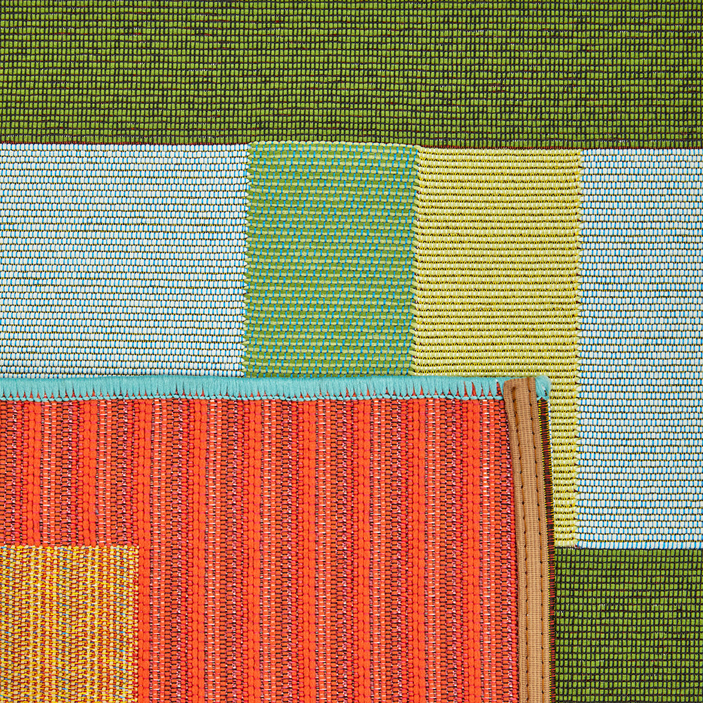 Vista Lattice Green Rug