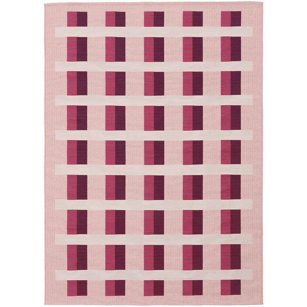 Vista Lattice Pink Rug