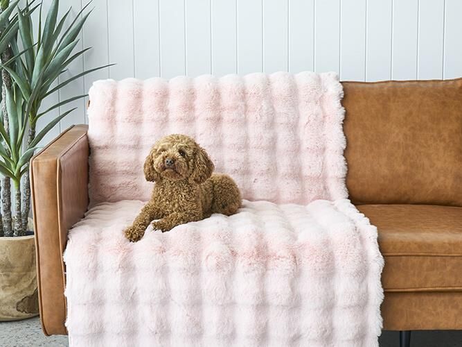 Blush Pink Washable Ripple Rugs – Super Soft 20mm Thick High-Low Luxury Floor Rugs in Rectangle & Round