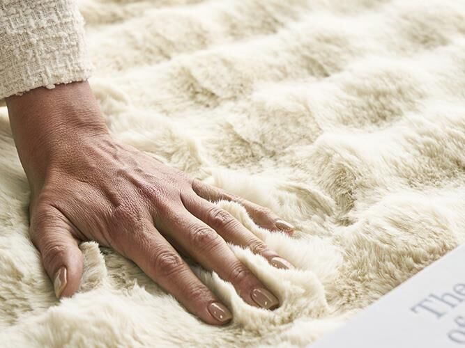 Natural Washable Ripple Rugs – Super Soft 20mm Thick High-Low Luxury Floor Rugs in Rectangle & Round