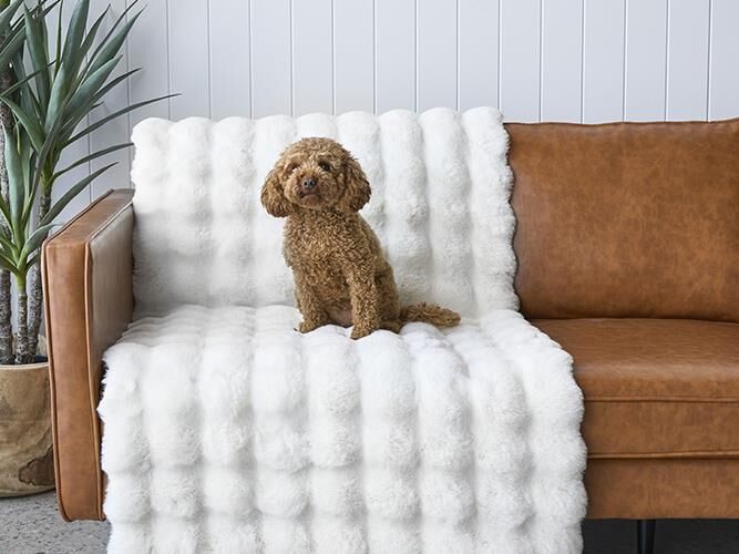 White Washable Ripple Rugs – Super Soft 20mm Thick High-Low Luxury Floor Rugs in Rectangle & Round
