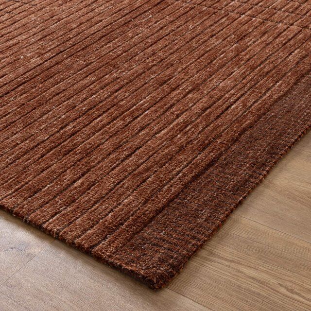 Stunning Contemporary Carved Terracotta Opulence Area Rugs