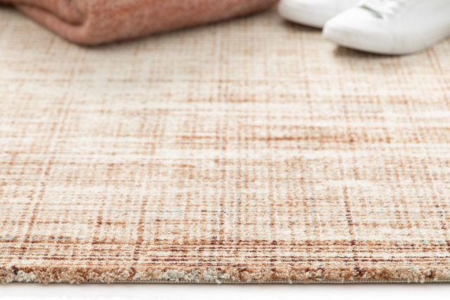 EcoLuxe Recycled Polyester Mesh Brown Green Floor Area Rug
