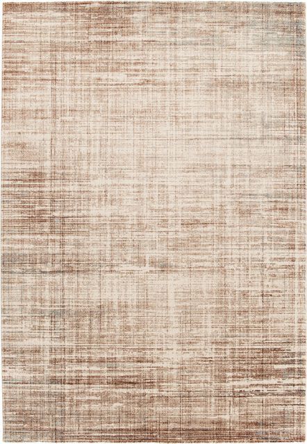 EcoLuxe Recycled Polyester Mesh Brown Green Floor Area Rug