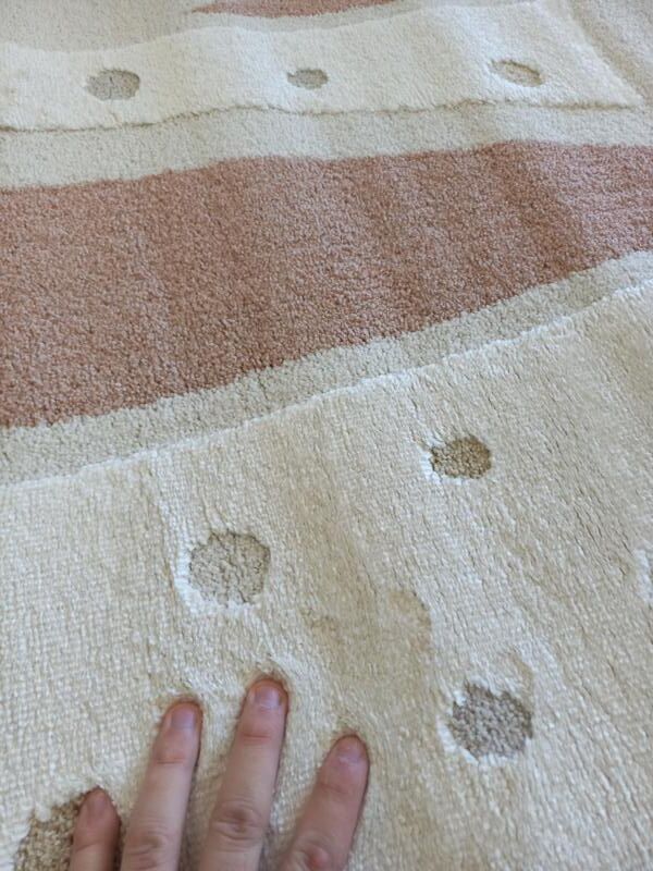Kids Super Soft Feel Cream Beige Rabbit Dreamscape 14mm Thick Childrens Rugs