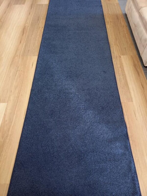 Clearance Runners Blue Wedding Event Carpet Runners City 11mm Thick Twist Pile