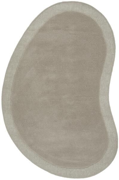 Latte Sculptured Designer Corva Wool Floor Rug 12mm Thick