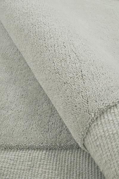 Latte Sculptured Designer Corva Wool Floor Rug 12mm Thick
