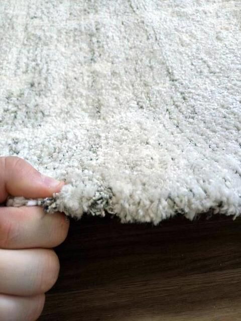 Ultra-Soft Luxury Feel Scandinavian-Inspired Soft Grey Cream Mottled Rug Collection 100% Recycled Polyester