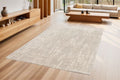 Ultra-Soft Luxury Feel Scandinavian-Inspired Soft Cream Patches Rug Collection Recycled Polyester