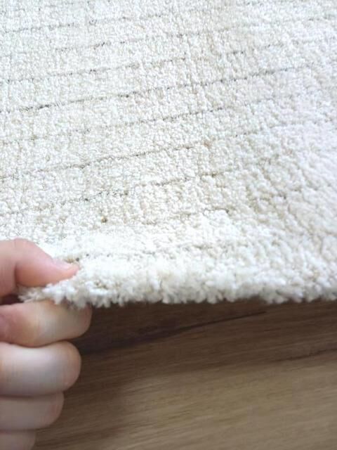 Ultra-Soft Luxury Feel Scandinavian-Inspired Soft Cream Grey Maze Rug Collection 100% Recycled Polyester